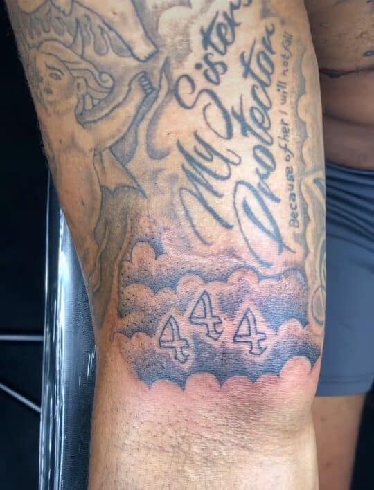 Cloud Angel Number 444 Sleeve