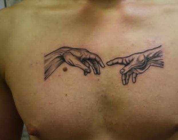 Creation of Adam Tattoo