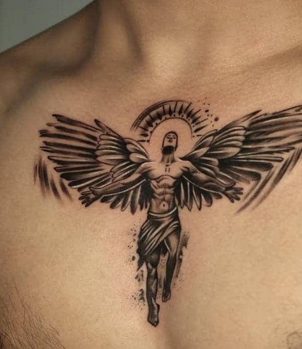 Ascension Angel Tattoo